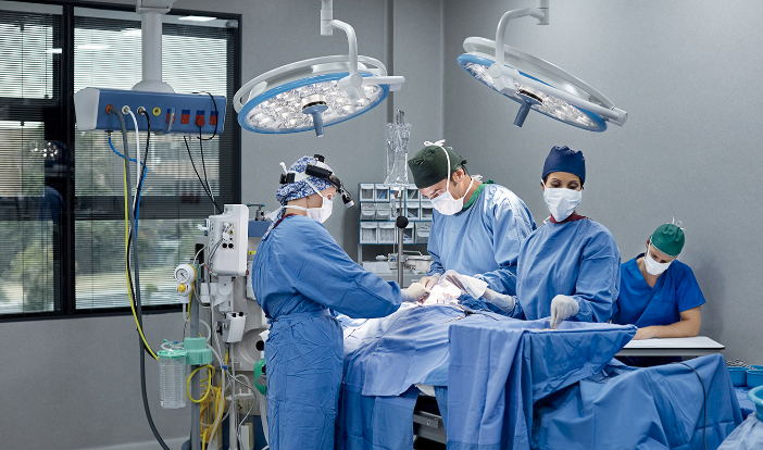 doctors in surgical suite